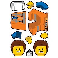 Le Film LEGO 2  Autocollants muraux : Emmet