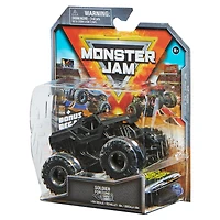 Monster Jam, Monster truck Soldier Fortune Black Ops officiel, véhicule en métal moulé, série Legacy Trucks, échelle 1:64