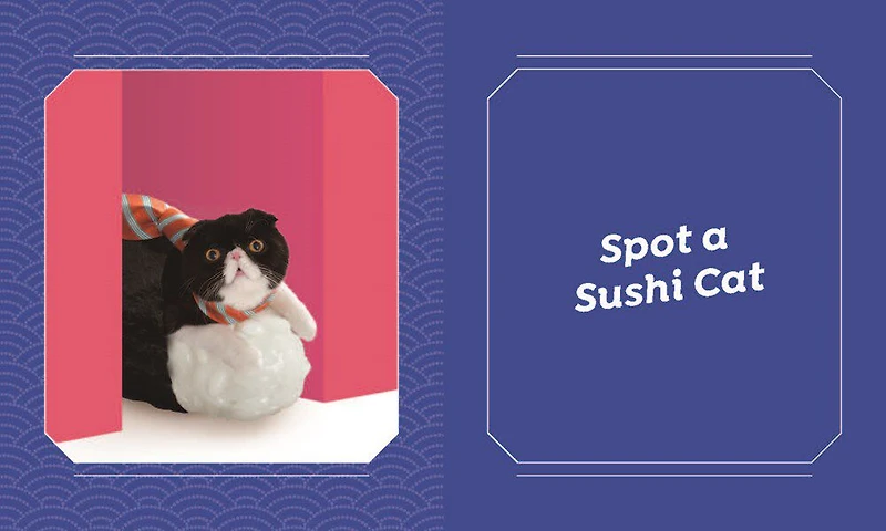 Sushi Cats Magnet Set - English Edition