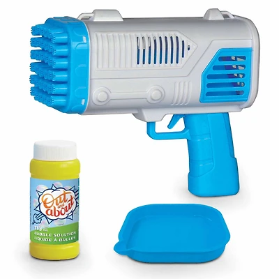 Out and About pistolet à bulles extrême bleu  - Notre Exclusivité