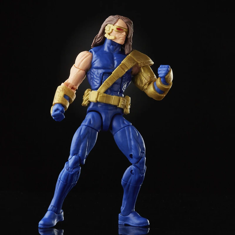 Marvel Legends Series 6-inch Scale Action Figure Toy Marvel's Cyclops and 1 Build-A-Figure Part
