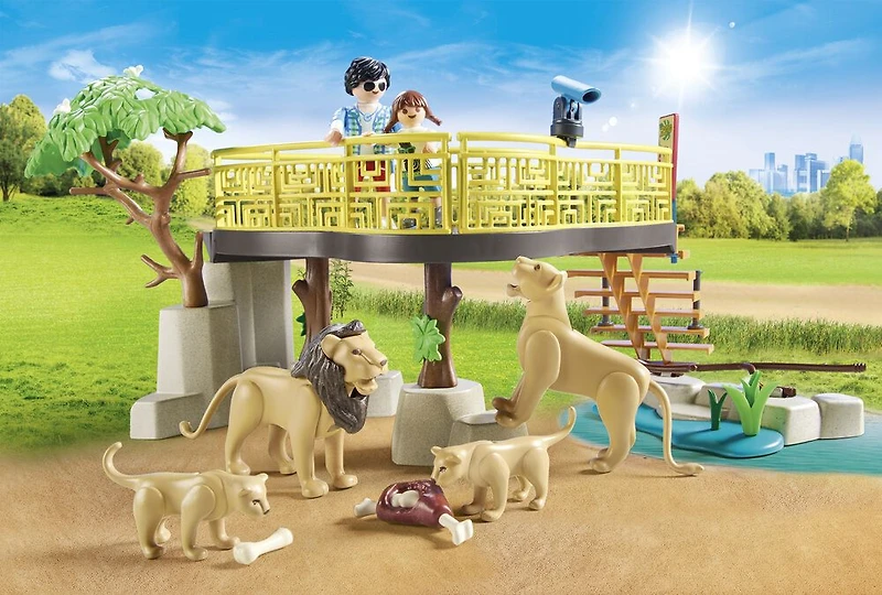 Playmobil - Outdoor Lion Enclosure
