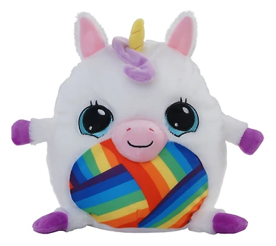 Peluche Mushabelly (grogneurs) - Licorne blanche Arianna