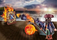 Playmobil - Pirate et canon de feu