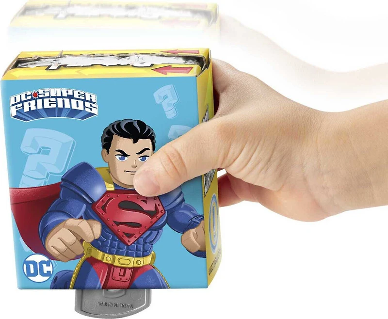 Imaginext - DC Super Friends - Slammers - Motoneige de super héros et figurine mystère