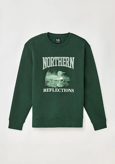 Northern Reflections Crewneck Héritage avec Huard pour Adultes
