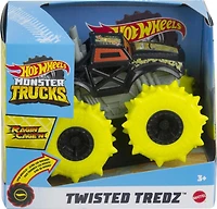 Hot Wheels Monster Trucks Twisted Tredz Ragin' Cage'n Vehicle