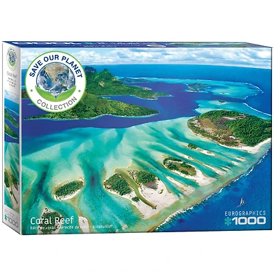 Casse-tête de 1000 pièces Coral Reef d'Eurographics