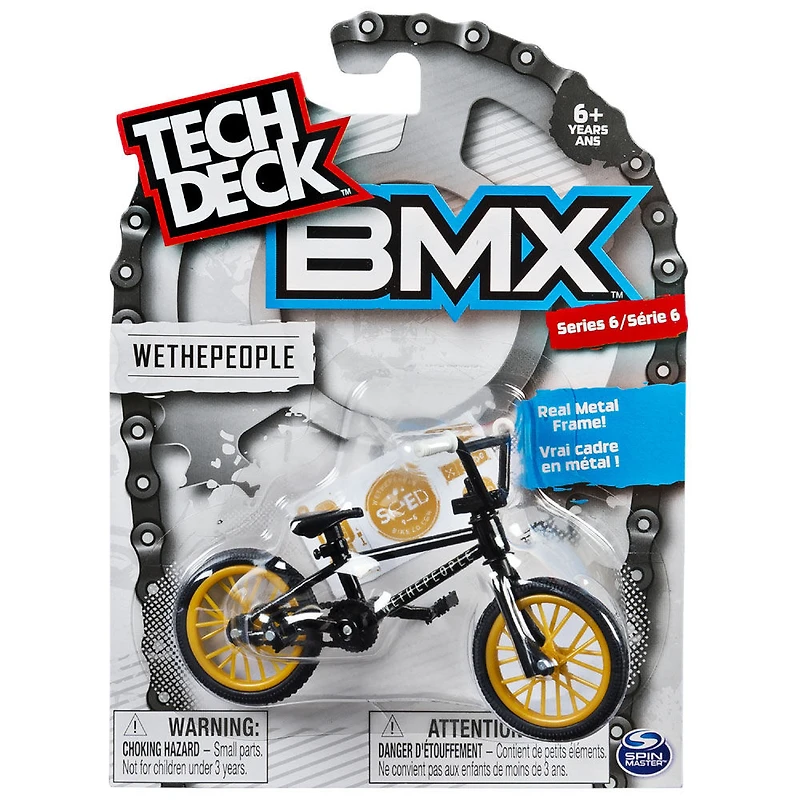Tech Deck - Finger BMX - WeThePeople - Noir/Or - Série 6