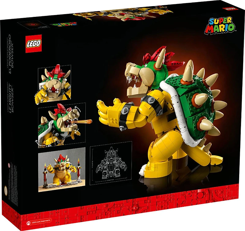 LEGO Super Mario Le Mighty Bowser 71411, Ensemble de construction (2 807 pièces)