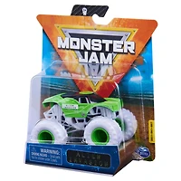 Monster Jam, Monster truck Alien Invasion officiel, véhicule en métal moulé, série Inverse Trucks, échelle 1:64