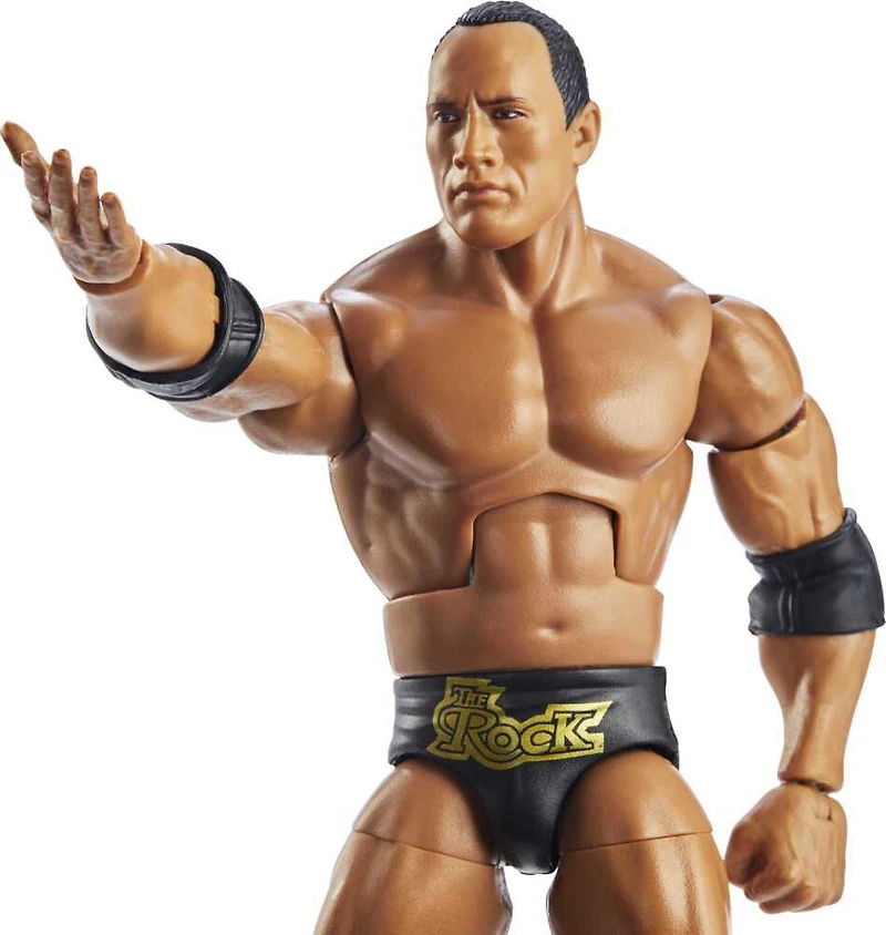 WWE Figurine articulée Élite WrestleMania The Rock