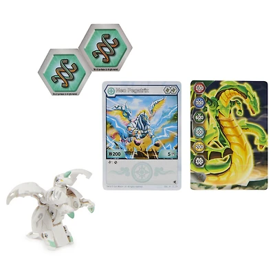 Bakugan Evolutions, Neo Pegatrix, Figurine articulée de 5,1 cm et carte à collectionner