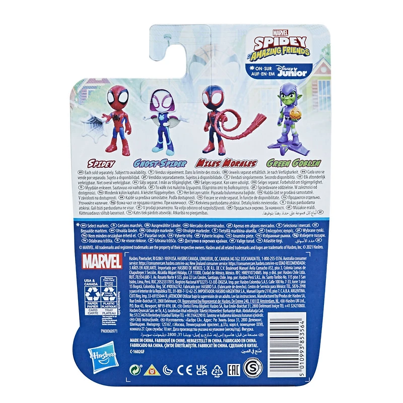 Marvel Spidey and His Amazing Friends, figurine de héros Ghost-Spider