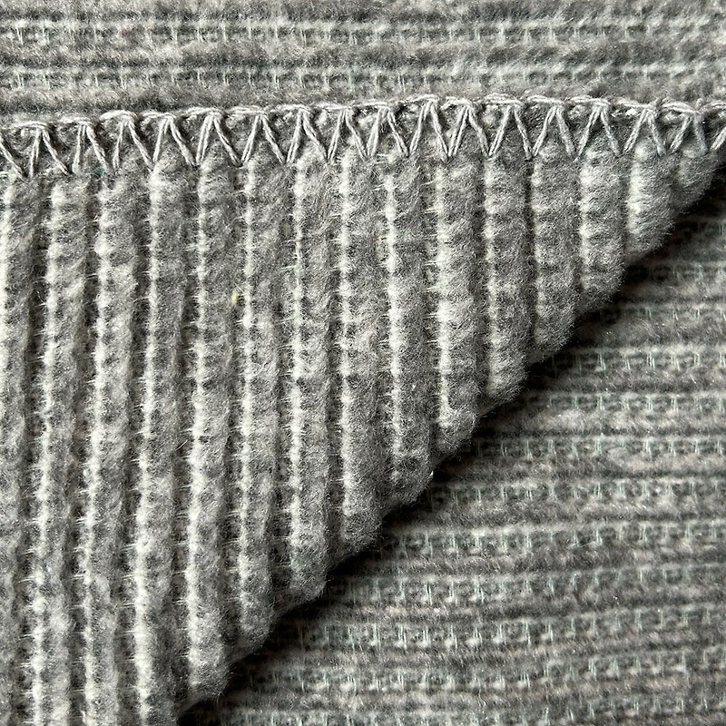 Couverture En Coton Simmons Gris Mélange