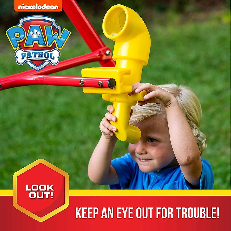 Ensemble de balançoires Paw Patrol de Swurfer avec glissade