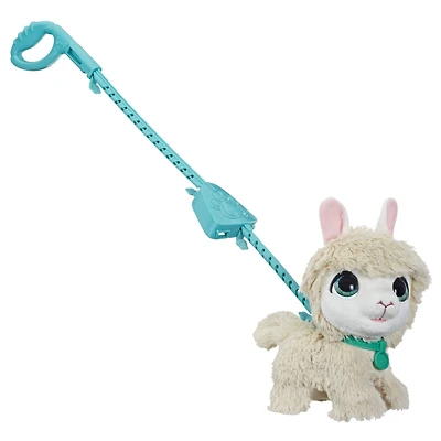 furReal Walkalots Grands pas, animal jouet lama interactif, sons et mouvements