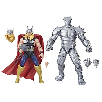 Hasbro Marvel Legends Series, figurines de collection de 15 cm Thor Vs. Marvel's Destroyer, Avengers 60e anniversaire