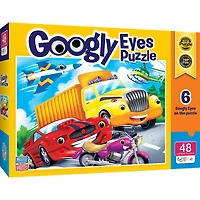 Googly Eyes - Vehicles 48 Piece Puzzle - English Edition