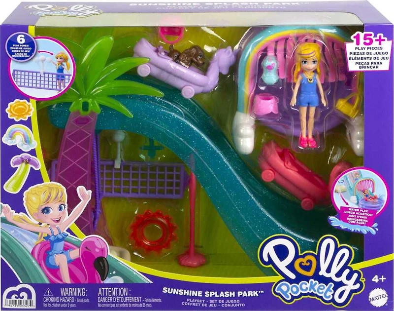 Polly Pocket - Coffret De Jeu - Le Parc Aquatique