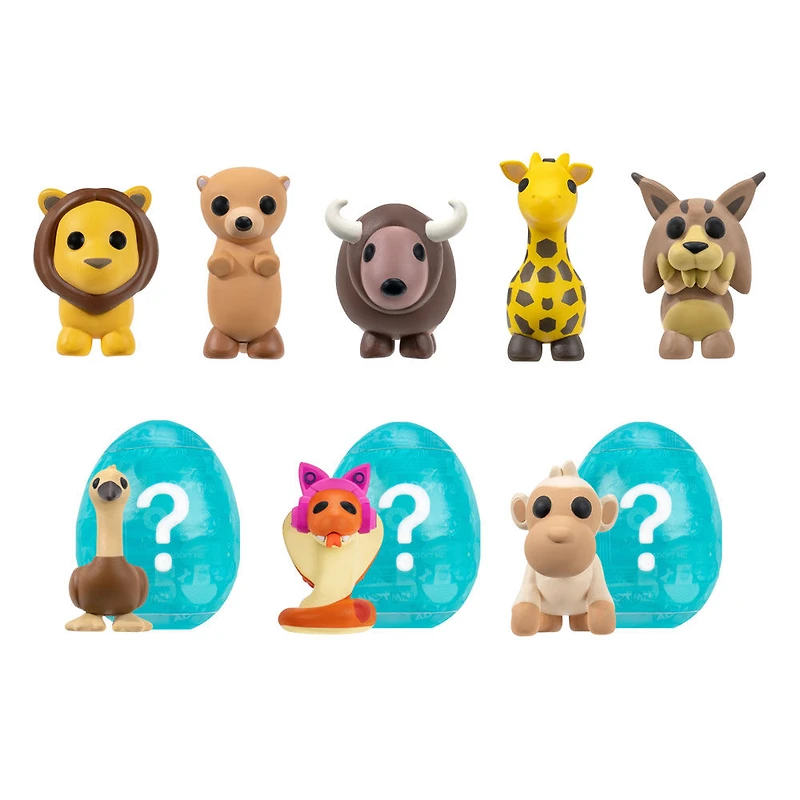 Adopt Me - Pack de 6 animaux de compagnie - Vie animale - W2
