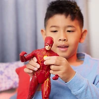 DC Comics, Figurine articulée Speed Force The Flash de 30,5 cm, lumières et plus de effets sonores