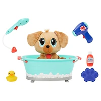 Jeu de baignoire Rescue Tales Scrub 'n Groom avec peluche Golden Retriever