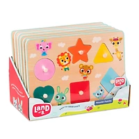 Land of B., Shapely Color Puzzle