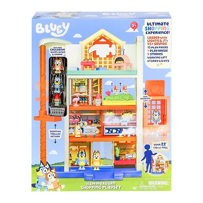 Bluey Hammerbarn Shopping Center Playset - R Exclusive