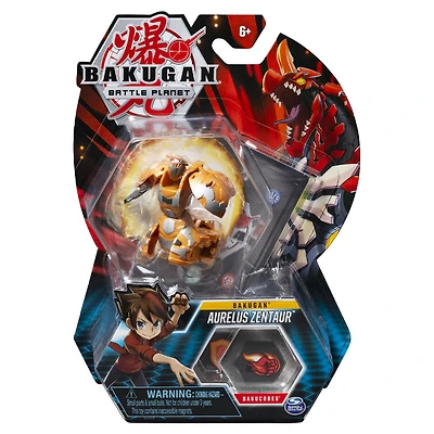 Bakugan, Aurelus Zentaur, Créature transformable à collectionner de 5 cm
