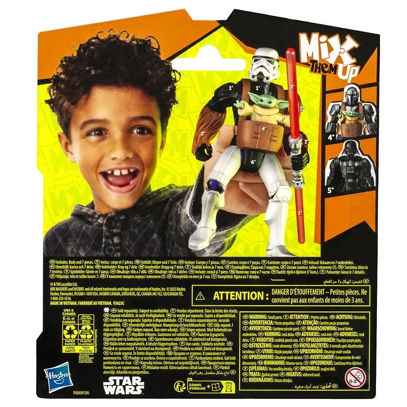 MixMashers Star Wars Stormtrooper Custom Mix-And-Match Action Figure & Accessories