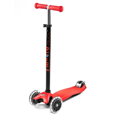 Micro Scooters Maxi Micro Classic Led Kickboard Red - R Exclusive