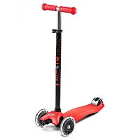Micro Scooters Maxi Micro Classic Led Kickboard Red - R Exclusive