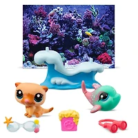 Littlest Pet Shop Petfluencers Aquarium Shell-Fie - Notre exclusivité