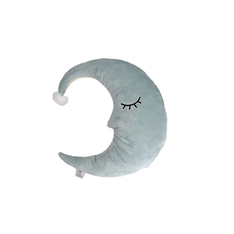 Kokoons Croissant de Lune en Peluche Lumière and Mélodie Ivoire/Rose Fumé de Around The Crib