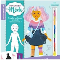 Mon Carnet De Mode Avec Stickers