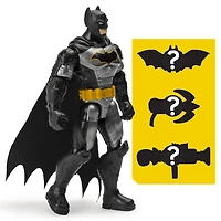 BATMAN, Figurine articulée BATMAN Renaissance tactique de 10 cm avec 3 accessoires mystère, Mission 1