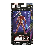 Marvel Legends Series, série What if, figurine de collection Zombie Iron Man de 15 cm MCU Disney+, 4 accessoires