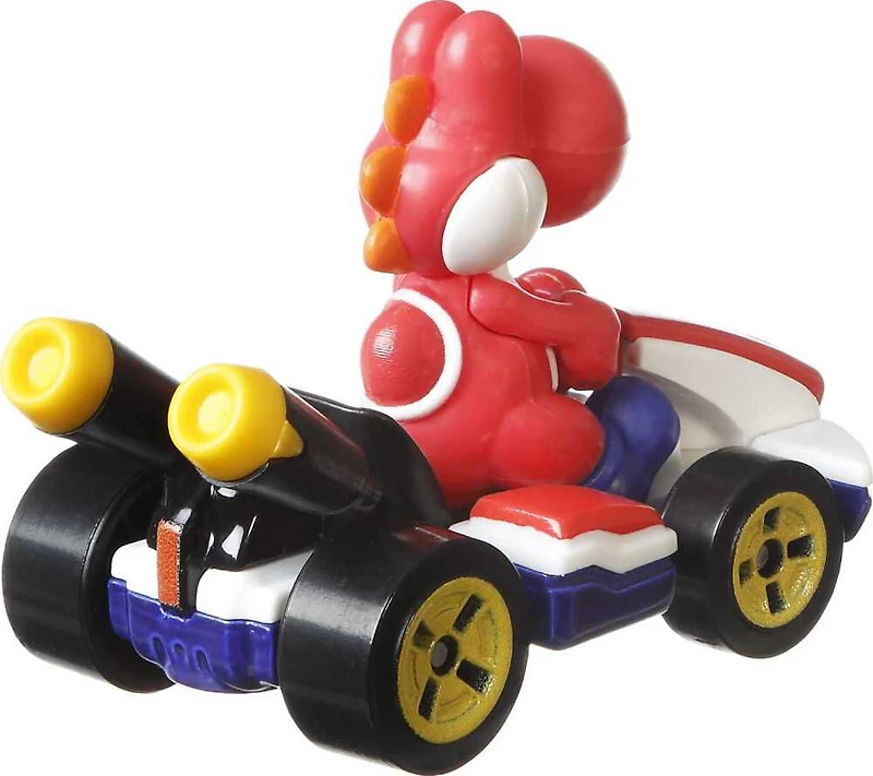 Hot Wheels Mario Kart Vehicle Red Yoshi