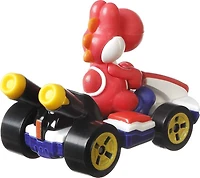 Hot Wheels Mario Kart Vehicle Red Yoshi