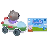 Peppa Pig Petits véhicules, Papy Rabbit en un avion, véhicule avec roues mobiles