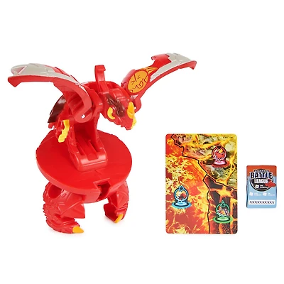 Bakugan Deka, Figurine articulée géante Titanium Dragonoid personnalisable et cartes à collectionner, Combine & Brawl