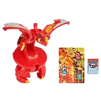 Bakugan Deka, Figurine articulée géante Titanium Dragonoid personnalisable et cartes à collectionner, Combine & Brawl