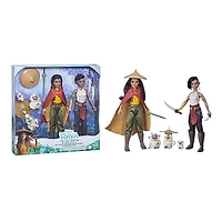 Disney, " Raya and the Last Dragon ", poupées Raya, Namaari et Ongis, avec vêtements et accessoires - Notre exclusivité