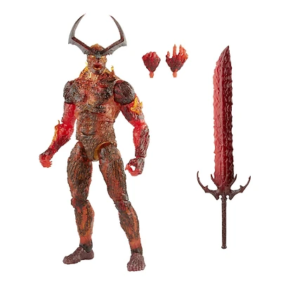 Hasbro Marvel Legends Series, figurine Surtur de 15 cm, personnage Infinity Saga, design premium, 3 accessoires