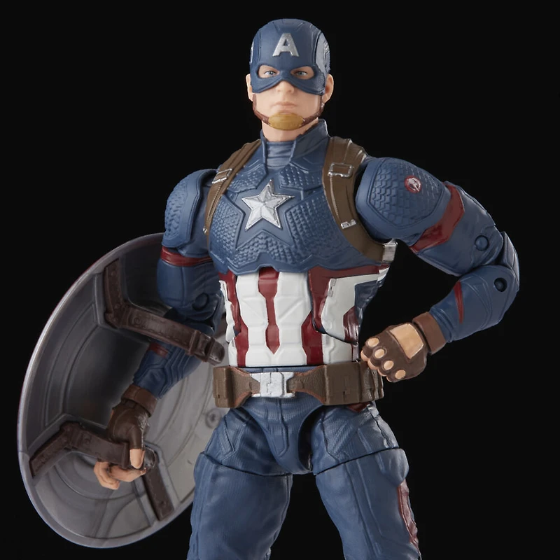 Marvel Legends Series Captain America, pack de 2 figurines Steve Rogers et Sam Wilson