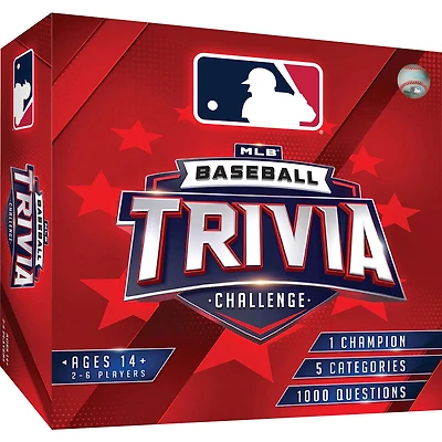 Masterpieces Puzzle Company MLB - Baseball Trivia Challenge jeu de plateau - Édition anglaise