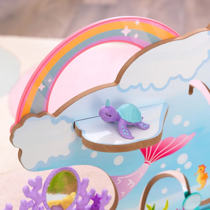 Ensemble de jeu avec cabine d'essayage Rainbow Dreamers Waterfall Grotto - Notre exclusivité