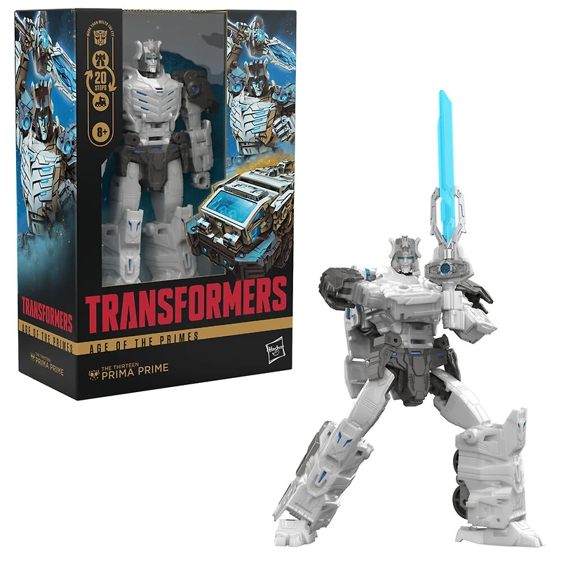 Transformers Age of the Primes, figurine The Thirteen Prima Prime classe Voyageur