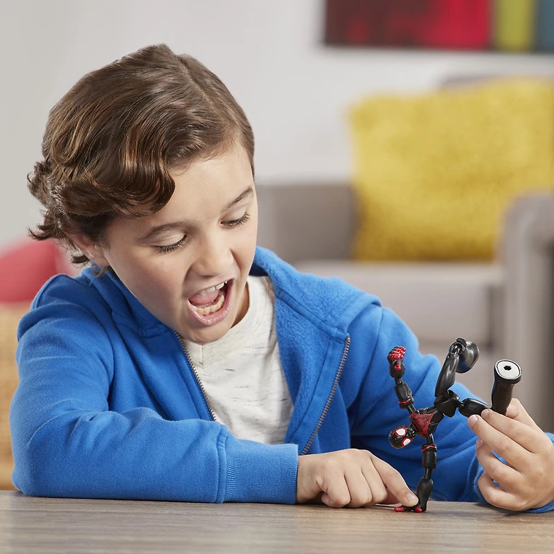 Marvel Spider-Man Bend and Flex Miles Morales Action Figure Toy
